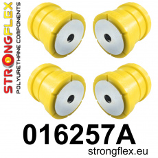 016257A: Strongflex Sada silentbloků zadního nosníku varianta SPORT