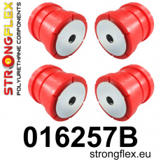 016257B: Strongflex Sada silentbloků zadního nosníku