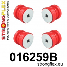 016259B: Strongflex Sada silentbloků zadního nosníku