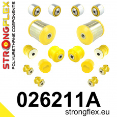 026211A: Strongflex Sada silentbloků předního zavěšení varianta SPORT