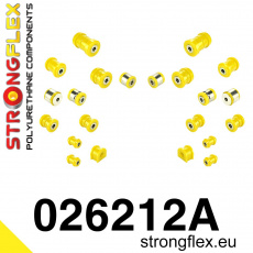 026212A: Strongflex Sada silentbloků zadního zavěšení varianta SPORT