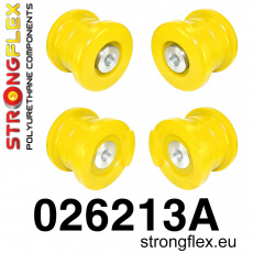 026213A: Strongflex Sada silentbloků předního nosníku varianta SPORT