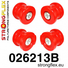 026213B: Strongflex Sada silentbloků předního nosníku