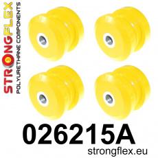 026215A: Strongflex Sada silentbloků zadního nosníku varianta SPORT