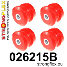026215B: Strongflex Sada silentbloků zadního nosníku