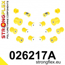 026217A: Strongflex Sada silentbloků zadního zavěšení varianta SPORT