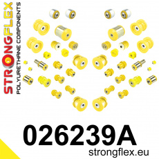 026239A: Strongflex Kompletní sada silentbloků pro zavěšení varianta SPORT