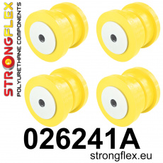 026241A: Strongflex Sada silentbloků předního nosníku varianta SPORT