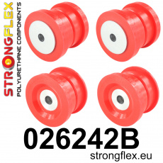 026242B: Strongflex Sada silentbloků předního nosníku