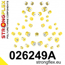 026249A: Strongflex Kompletní sada polyuretanových silentbloků pro zavěšení varianta SPORT