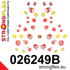 026249B: Strongflex Kompletní sada polyuretanových silentbloků pro zavěšení