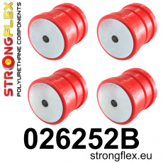 026252B: Strongflex Sada silentbloků zadního nosníku
