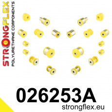 026253A: Strongflex Sada silentbloků zadního zavěšení varianta SPORT