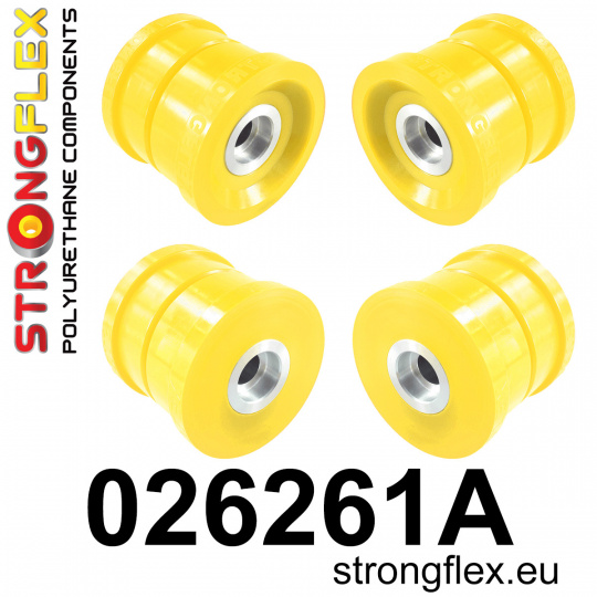 026261A: Strongflex Sada silentbloků zadního nosníku varianta SPORT
