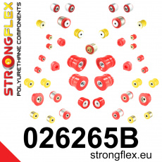 026265B: Strongflex Kompletní sada polyuretanových silentbloků pro zavěšení