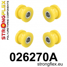 026270A: Strongflex Sada silentbloků zadního nosníku varianta SPORT