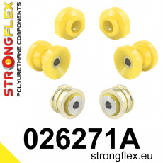 026271A: Strongflex Sada silentbloků předního zavěšení varianta SPORT