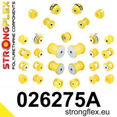 026275A: Strongflex Kompletní sada polyuretanových silentbloků pro zavěšení varianta SPORT