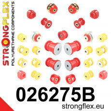 026275B: Strongflex Kompletní sada polyuretanových silentbloků pro zavěšení