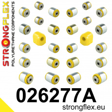 026277A: Strongflex Sada silentbloků zadního zavěšení varianta SPORT