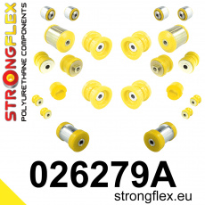 026279A: Strongflex Kompletní sada silentbloků pro zavěšení varianta SPORT