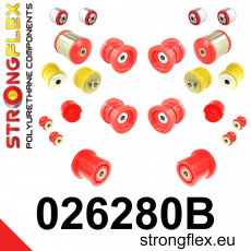 026280B: Strongflex Kompletní sada silentbloků pro zavěšení