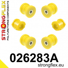 026283A: Strongflex Sada silentbloků předního zavěšení varianta SPORT