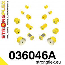 036046A: Strongflex Sada silentbloků zadního zavěšení varianta SPORT