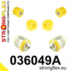 036049A: Strongflex Sada silentbloků předního zavěšení varianta SPORT
