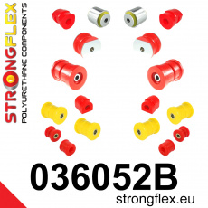036052B: Strongflex Kompletní sada polyuretanových silentbloků pro zavěšení