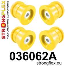 036062A: Strongflex Sada silentbloků uložení zadního nosníku varianta SPORT