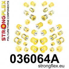 036064A: Strongflex Kompletní sada polyuretanových silentbloků pro zavěšení varianta SPORT