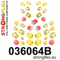 036064B: Strongflex Kompletní sada polyuretanových silentbloků pro zavěšení