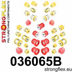 036065B: Strongflex Kompletní sada polyuretanových silentbloků pro zavěšení