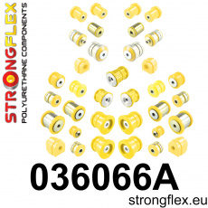 036066A: Strongflex Kompletní sada polyuretanových silentbloků pro zavěšení varianta SPORT
