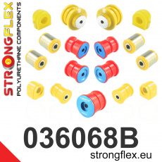 036068B: Strongflex Kompletní sada polyuretanových silentbloků pro zavěšení