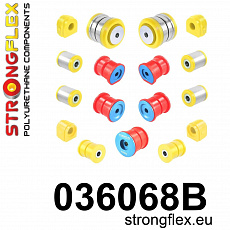 036068B: Full suspension polyurethane bush kit 036068B: Full suspension polyurethane bush kit