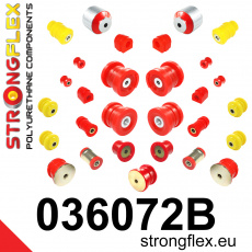 036072B: Strongflex Kompletní sada polyuretanových silentbloků pro zavěšení