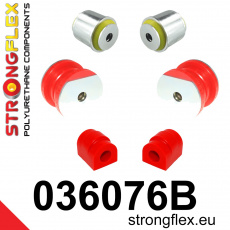 036076B: Strongflex Sada silentbloků předního zavěšení