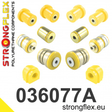 036077A: Strongflex Sada silentbloků předního zavěšení varianta SPORT