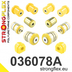 036078A: Strongflex Sada silentbloků předního zavěšení varianta SPORT