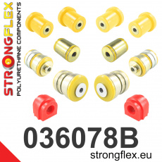 036078B: Strongflex Sada silentbloků předního zavěšení