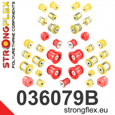 036079B: Strongflex Kompletní sada polyuretanových silentbloků pro zavěšení
