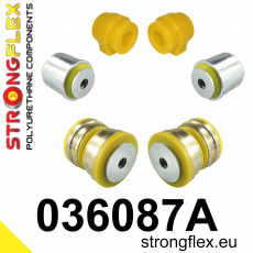 036087A: Strongflex Sada silentbloků předního zavěšení varianta SPORT