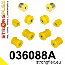 036088A: Strongflex Sada silentbloků zadního zavěšení varianta SPORT