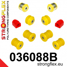 036088B: Strongflex Sada silentbloků zadního zavěšení