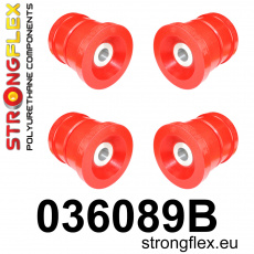 036089B: Strongflex Sada silentbloků zadního nosníku