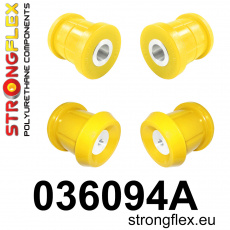 036094A: Strongflex Sada silentbloků zadního nosníku varianta SPORT