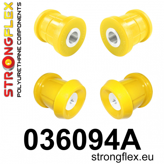 036094A: Strongflex Sada silentbloků zadního nosníku varianta SPORT