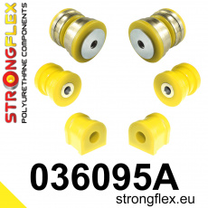 036095A: Strongflex Sada silentbloků předního zavěšení varianta SPORT